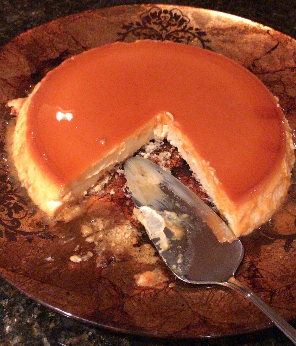Puerto Rican Cheese Flan! • IQ Design