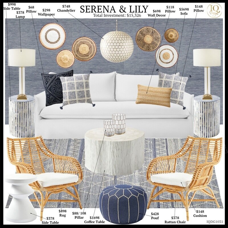 NEW Serena  Lily Sunflower WallpaperCoastal Blue wwwsolutiondraftcom