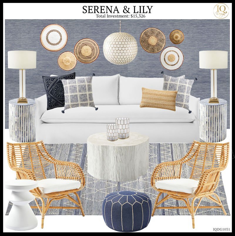 Gardenside Grasscloth Wallcovering  Serena and Lily